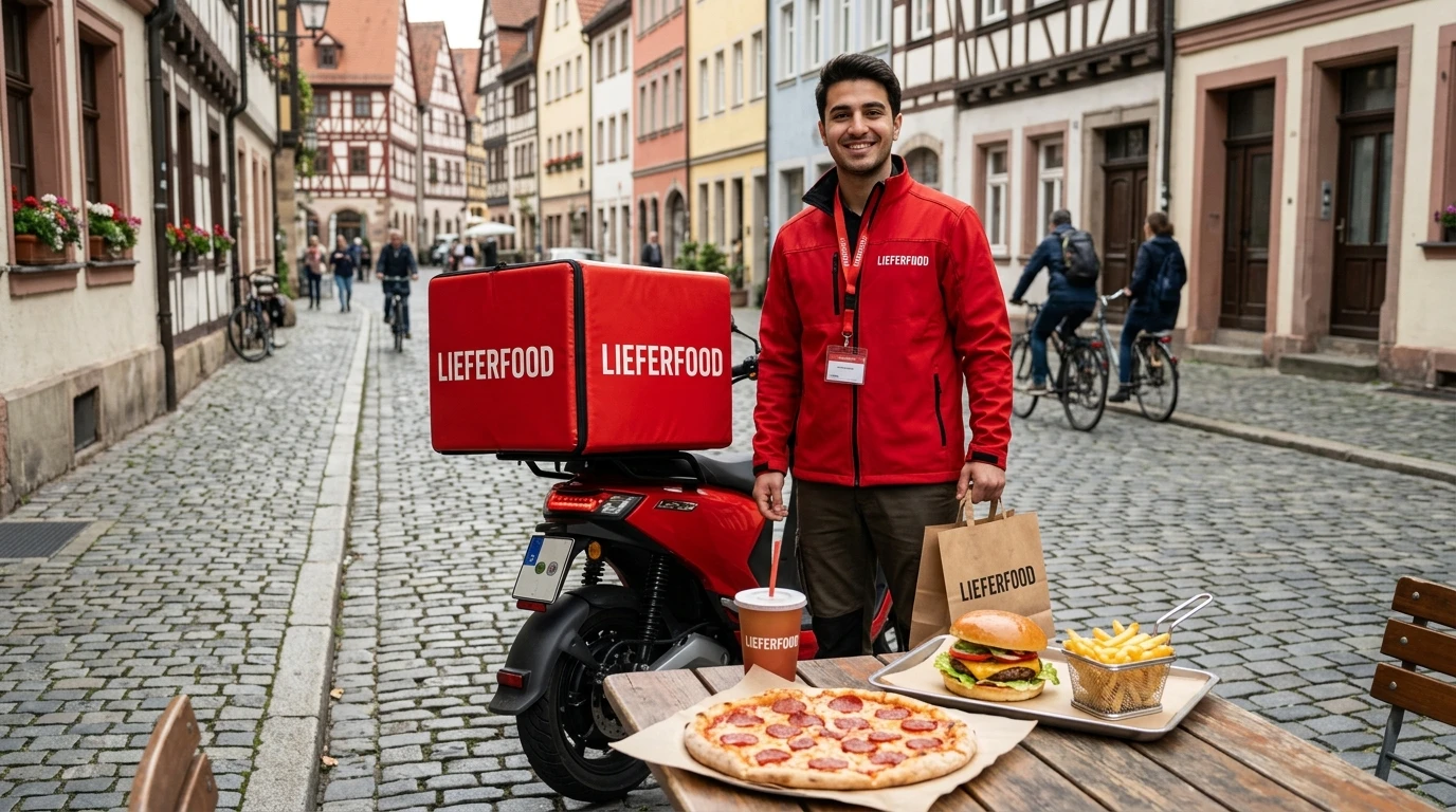 Bester & schnellster Food Delivery Service in Griesheim & Darmstadt: Warum Lieferfood.de deine Nr. 1 Lieferdienst-App ist
